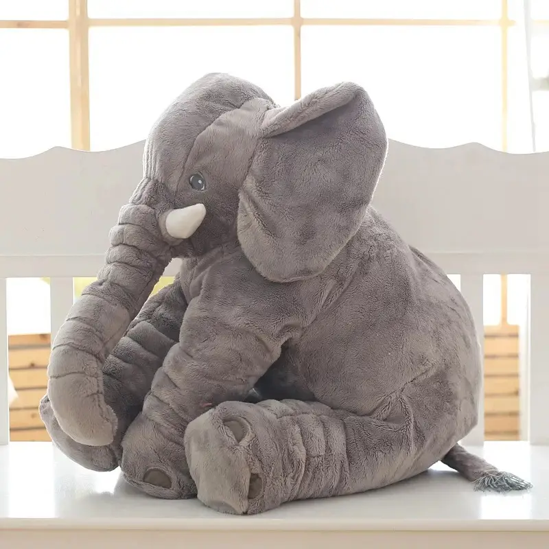 Soft Comfort Elephant Plush Toy Accompany Sleeping Baby Sleep Child Pillow