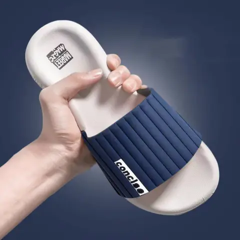 Soft Bathroom Slippers Men EVA Non Slip House Dorm
