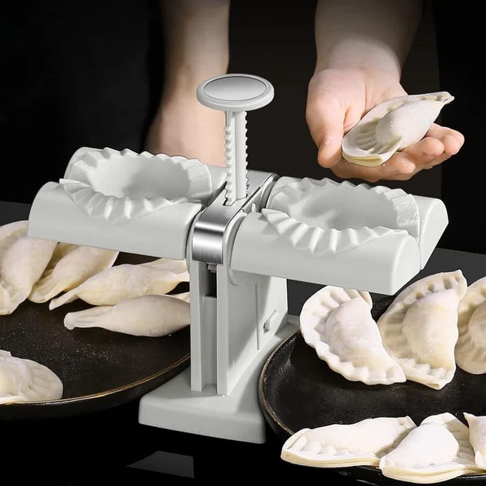 Double-Head Dumpling Mold – Manual Dumpling Press Maker - Image 5