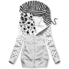 Pure Colour Temperament Commuter Long Fashionable OL Commuter Beltless Windbreaker - White - View 1