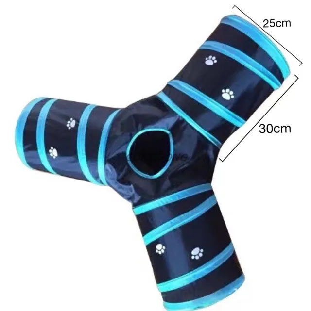 Labyrinth Drilling Passage Toy Self Hi Cat To Relieve Boredom Blueblack - Shop at LoveMi