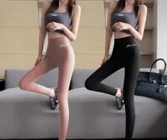 Shark Pants Wear High Waist To Close The Abdomen - Pink And Black - View 1
