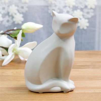 Creative Ceramic Cartoon Lucky Cat Decoration Ornaments