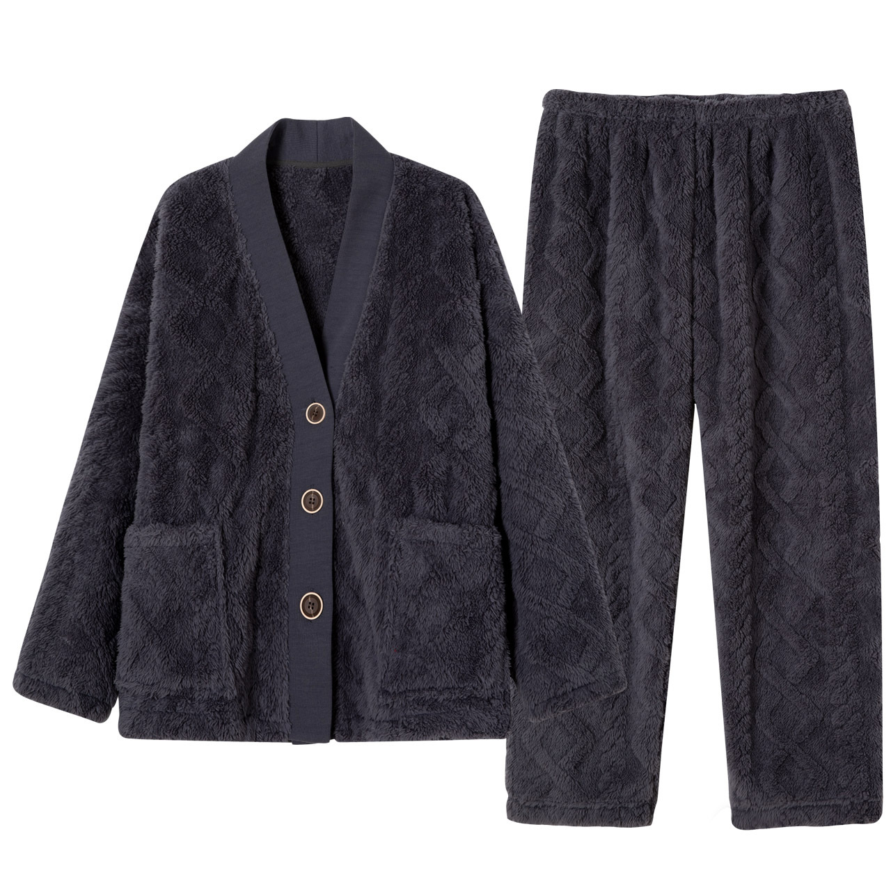 Women's Coral Wool Warm Household Clothes