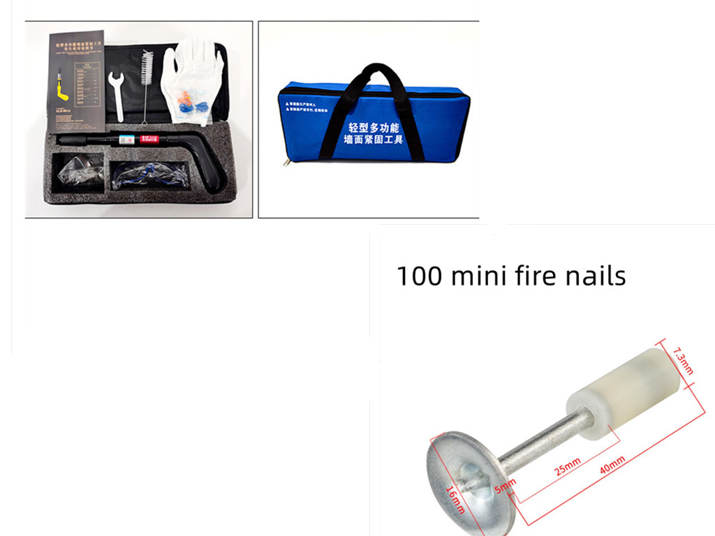 Mini Silencer Gun Nailer Wall Fastener — foto 5