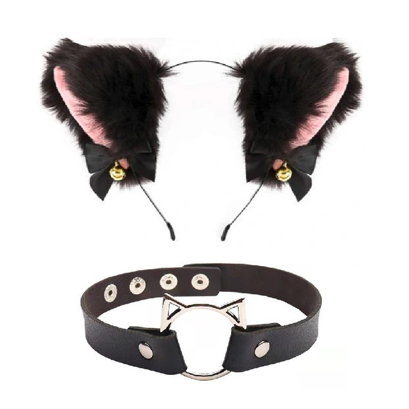 Halloween headband festival performance headband catwoman