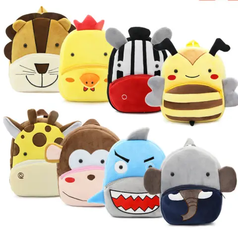 Kindergarten Small School Bag Animal Backpack