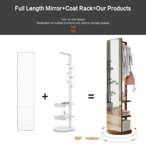 Full-length Mirror 65.7x17.7 Inch Large Mirror For Full Body View, Easy To Dress, Organize And Place In… image 6