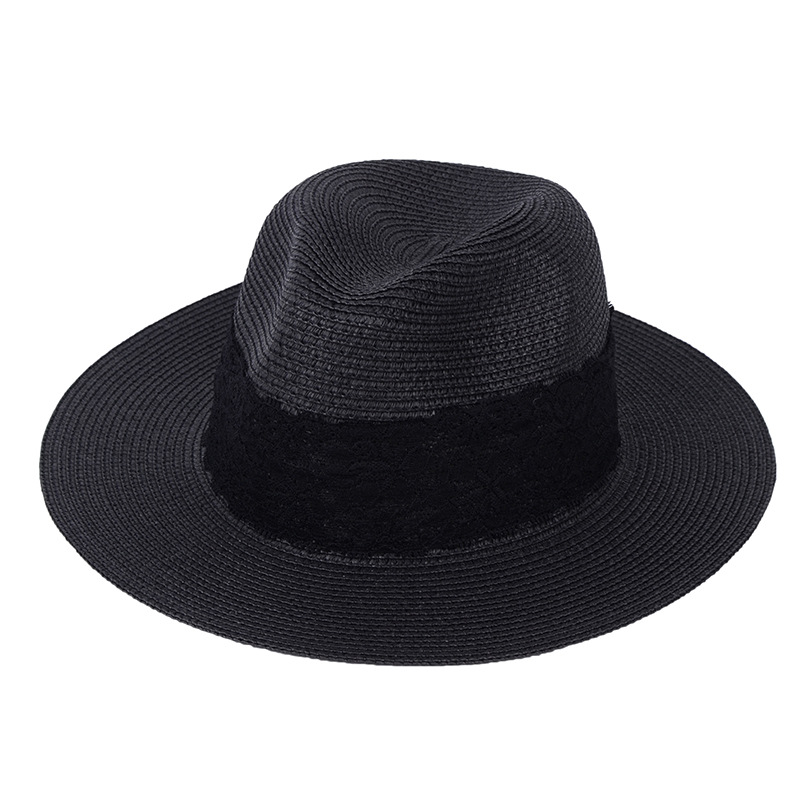 Outdoor Sunscreen Fisherman Tide Panama Sun Men'S Women'S Sunshade Beach Seaside Holiday Hat