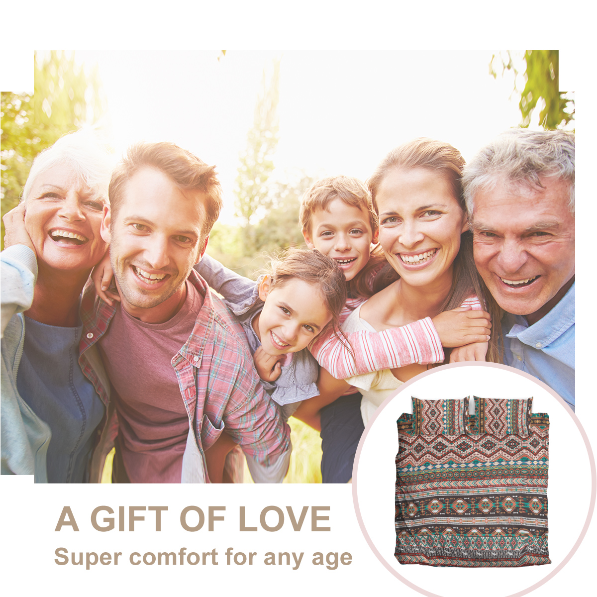 Bohemian Duvet Cover Set, Boho Striped Pattern Bedspread Set For All Season... 6