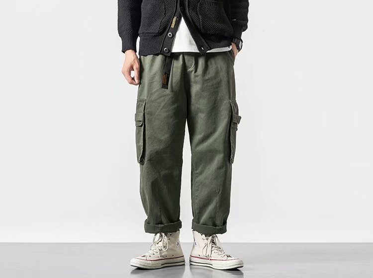 Title 2, Casual cropped broek voor heren met rechte pijpen