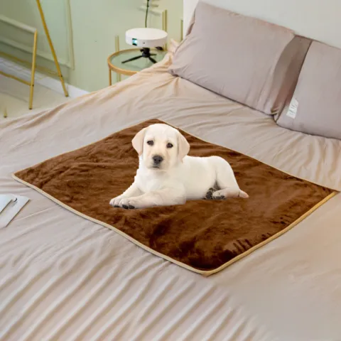 Fluffy Soft Dog Blanket Flannel Waterproof Pet Pet Mat