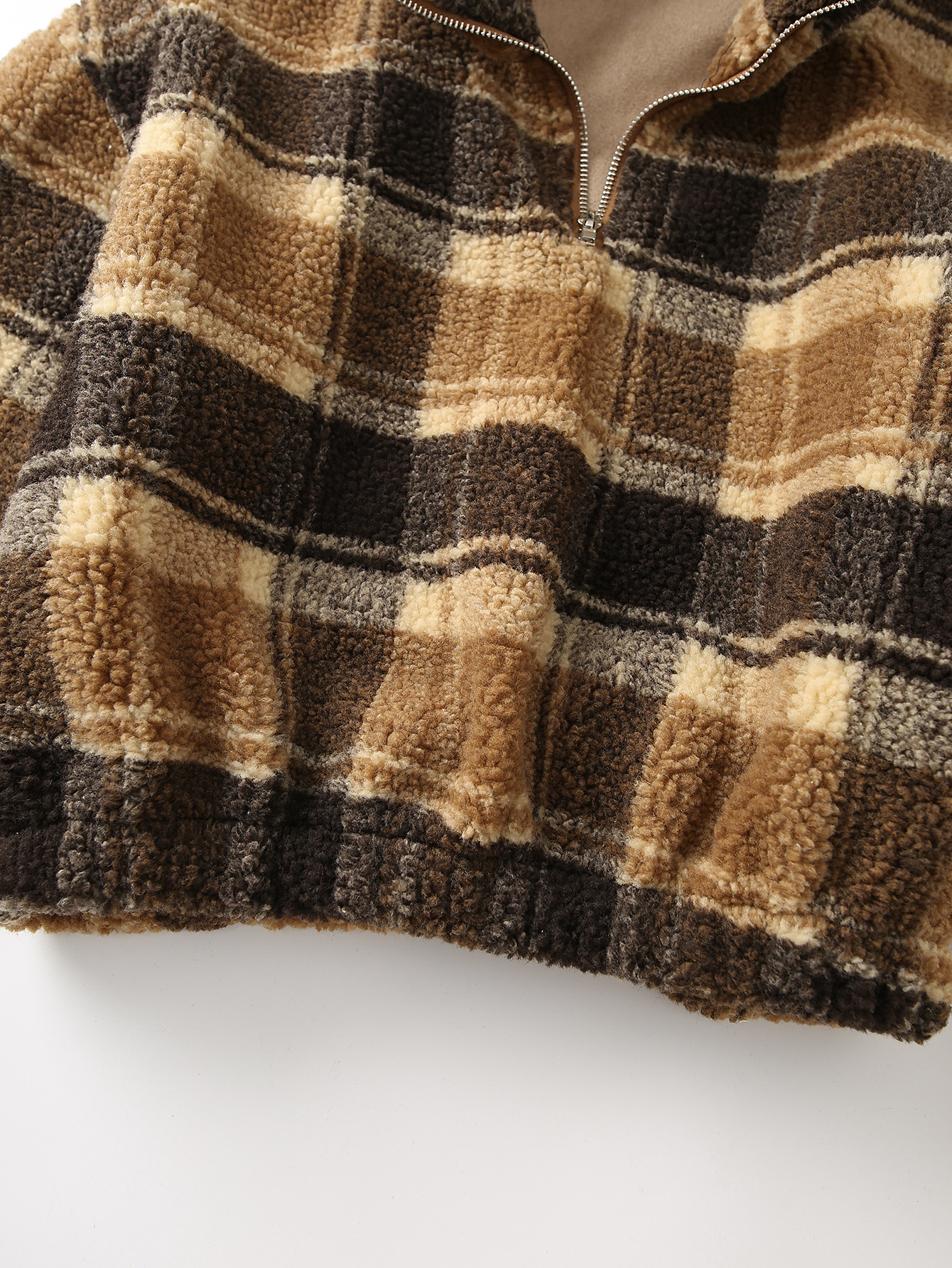 Title 5, Checked lamb wool sweater