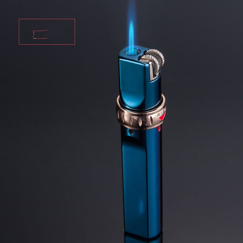 USB Windproof Lighter Personalized Grinding Wheel Vintage Cigar Lighter