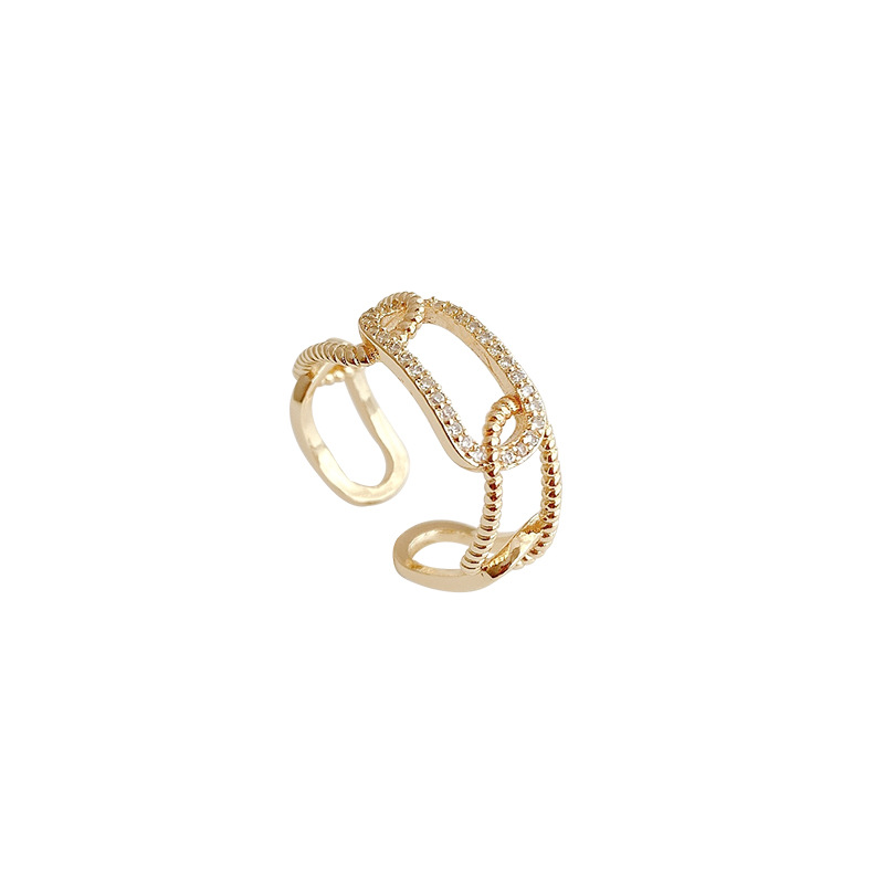 Winding Ring Female Niche Design Sense Cold Wind Finger