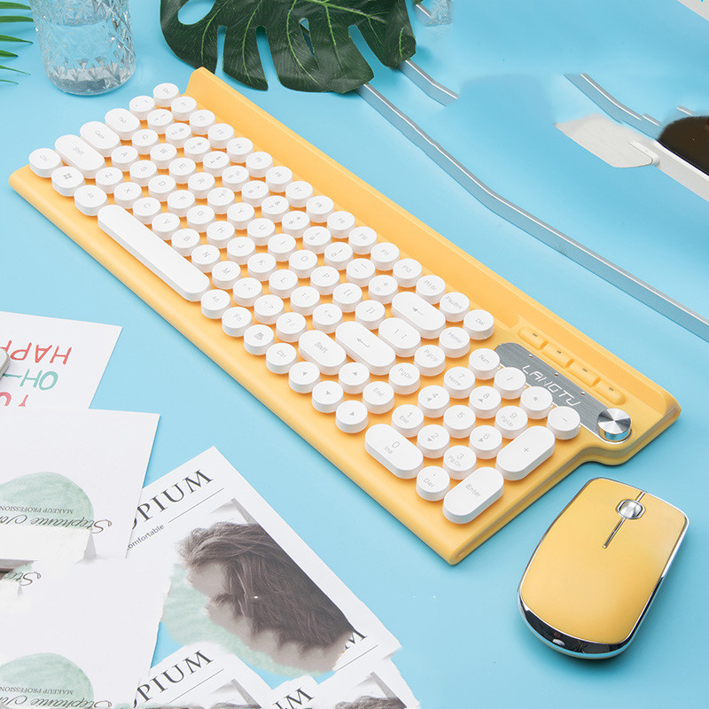 Charging Wireless Keyboard Mouse Set