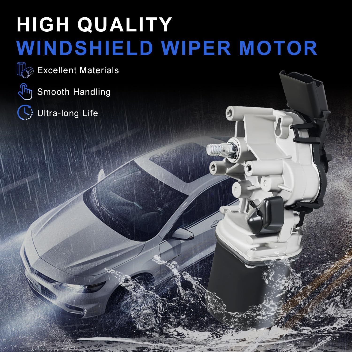New Front Windscreen Wiper Motor For Dacia Sandero And Stepway Logan — image 2