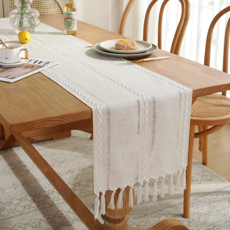 Bohemian Table Runners with Tassels