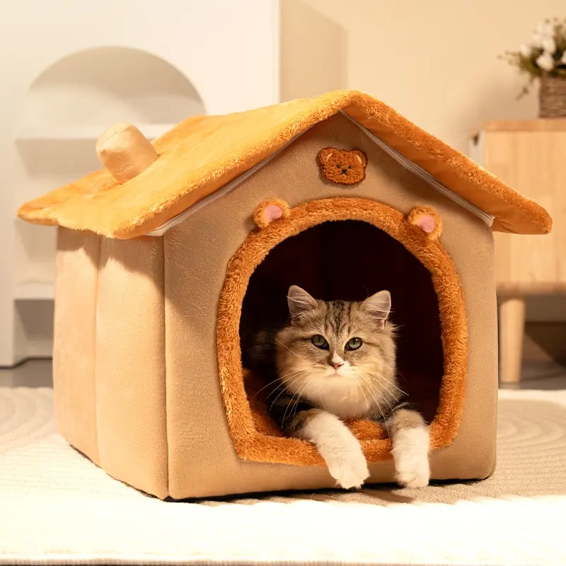 House-shaped Cat Bed