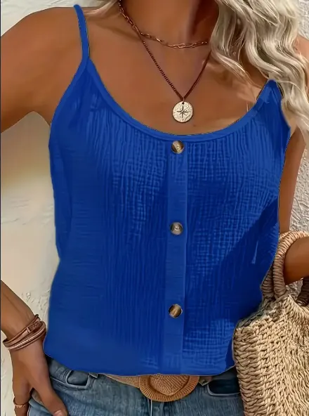 Vibrant Solid Color Cami Top