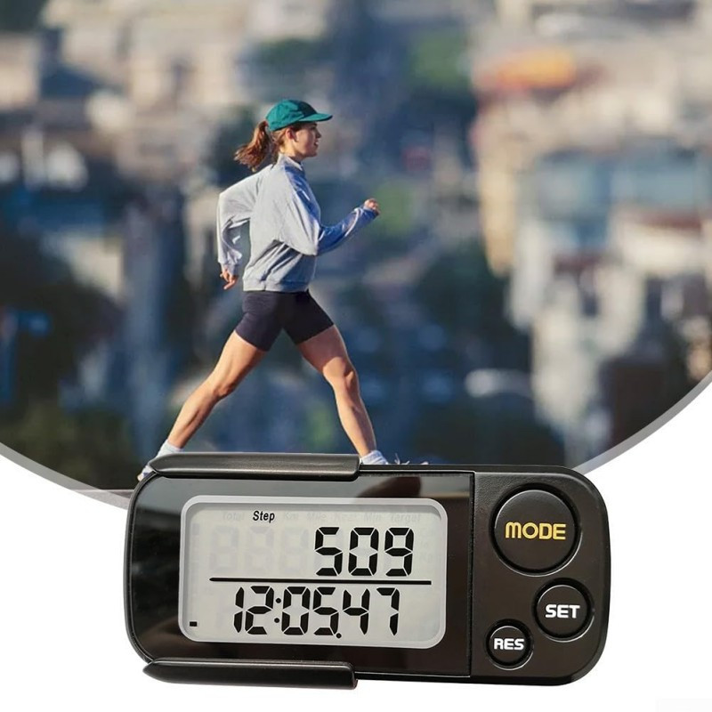 Pedometer - Memory Storage - Accurate With Clip And Lanyard - Easy To Use — image 2