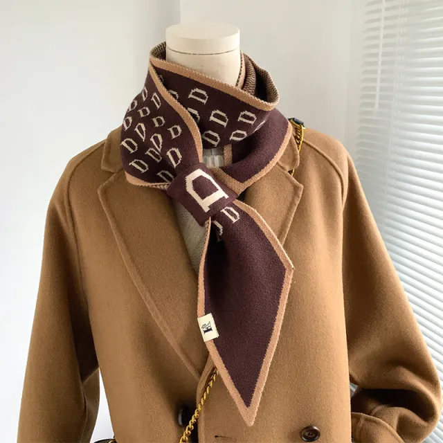 Students Decorate Warm And Lazy Scarves Brown - Shop at LoveMi