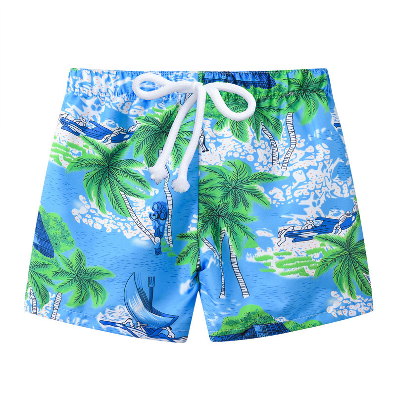 Toddler Baby Boys 1-6 Yrs Old Swim Shorts Swimming Trunks Summer Print Beach sho - Picture 7 of 12