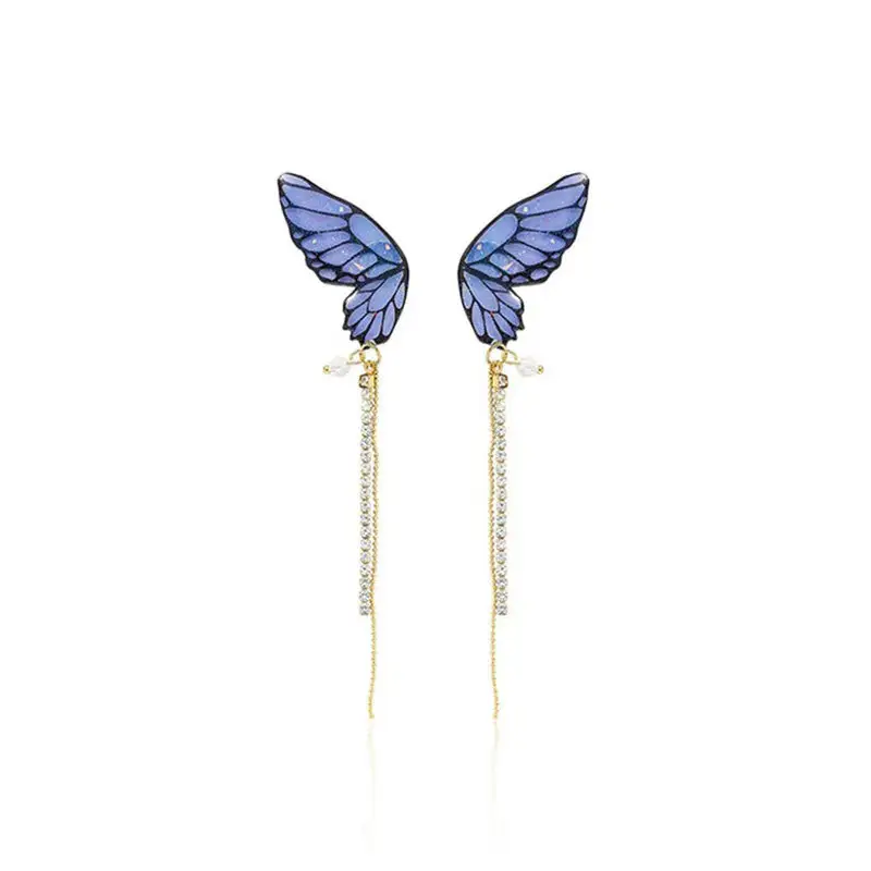 Creative Fashion Three-dimensional Butterfly Earrings Simple