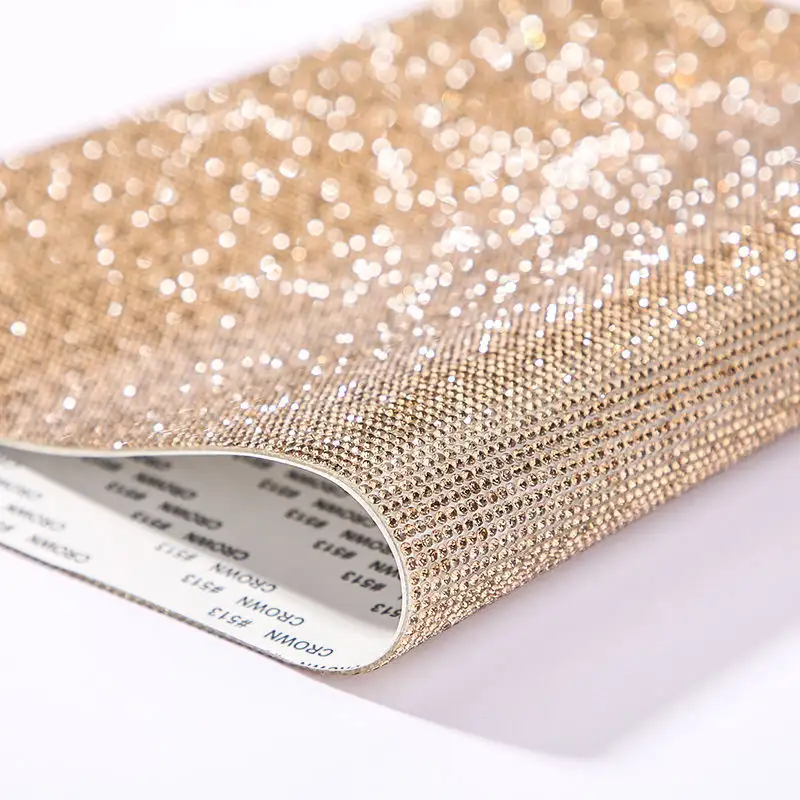 Rhinestones Paste Hot Drilling Glue Net Diamond Sticker
