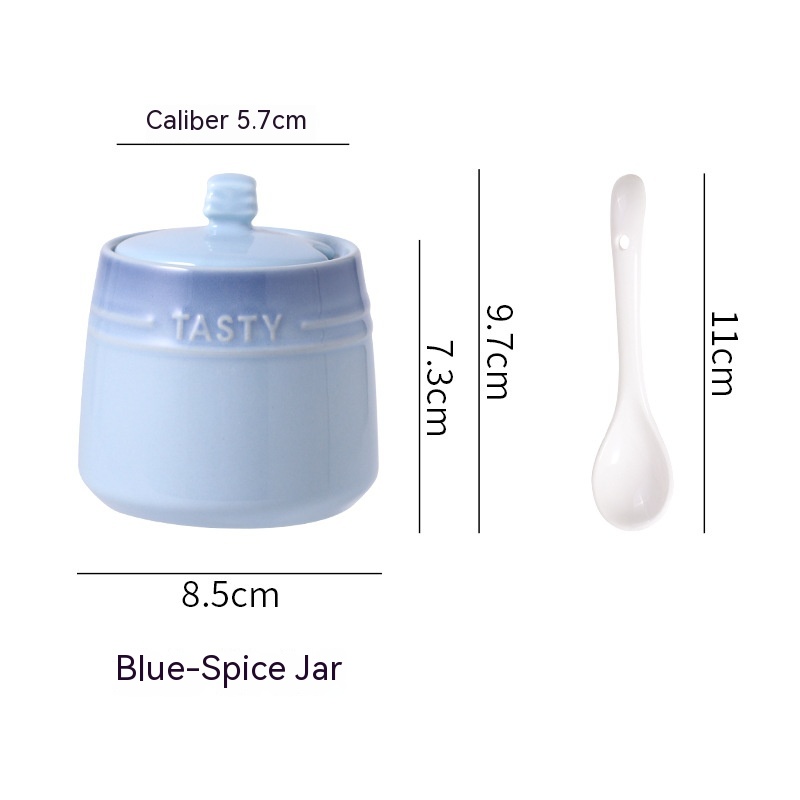 Gradient Spice Jar Blue