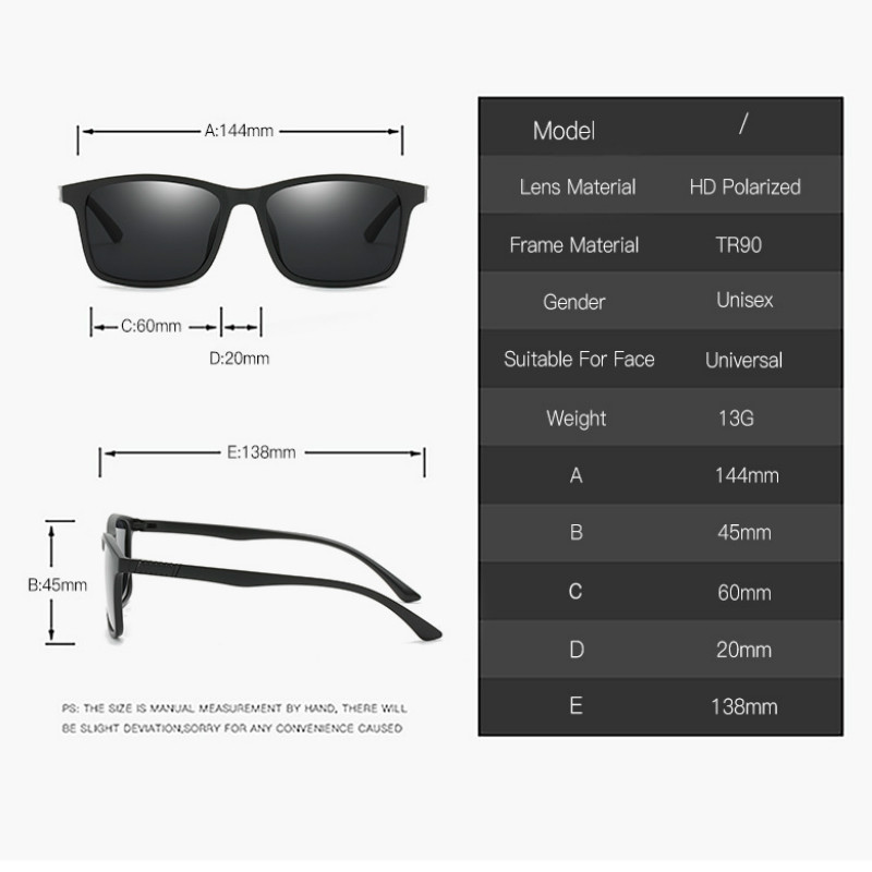 Title 3, TR Polarized Sunglasses for Men and Women. Expe...