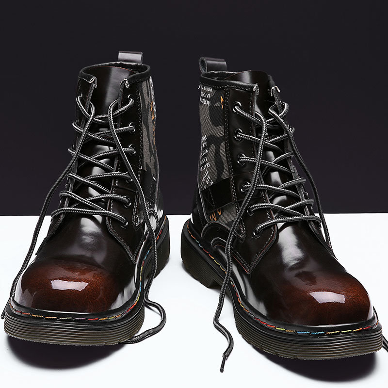 Title 1, Leather Martin boots