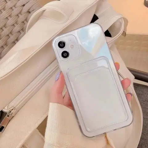 Women's Transparent Card Case Phone