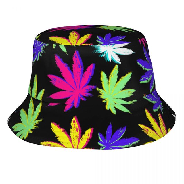 Bucket Hat Psychedelic Magic Mushrooms Fisherman Reflect - Picture 27 of 60