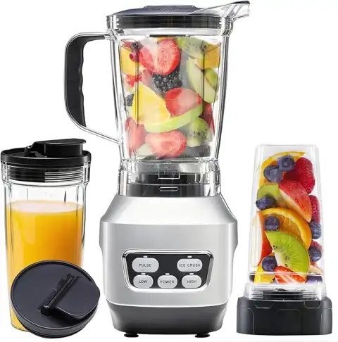1.5L Multifunctional Countertop Blender for Smoothies & Milkshakes