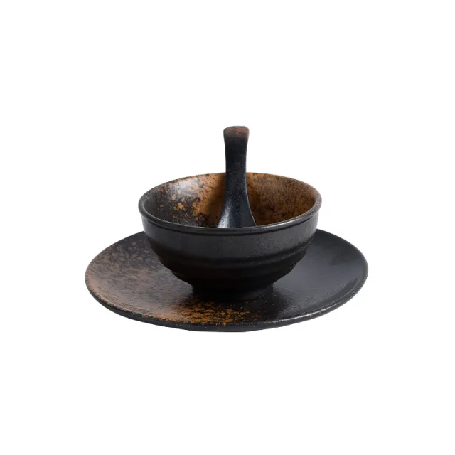 Japanese Style Hotel Ceramic Tableware With Retro Settings Mountain Blowing - Shop at LoveMi