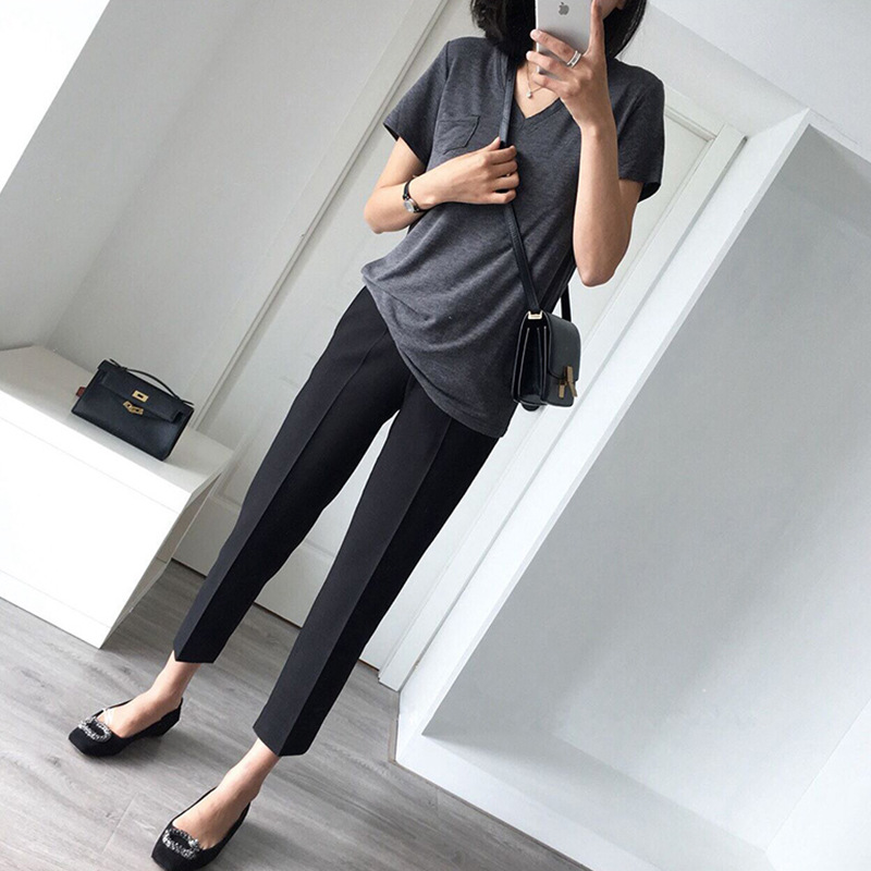 Women's Loose Fitting Fashion Casual Trousers