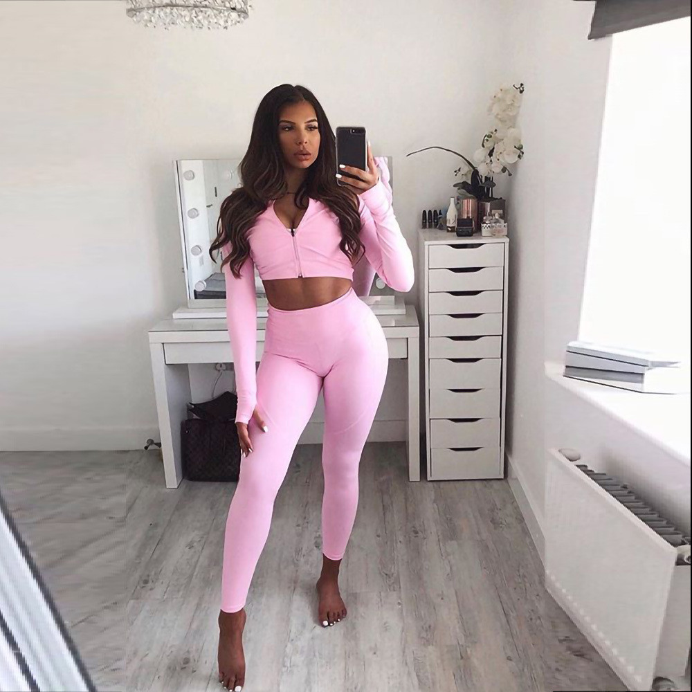 Sunscreen Quick-drying Skinny Slimming Leisure Sports Suit