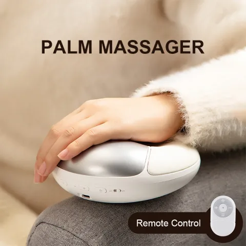 Smart Electric Hand Massage Device Heat Palm Finger Massager