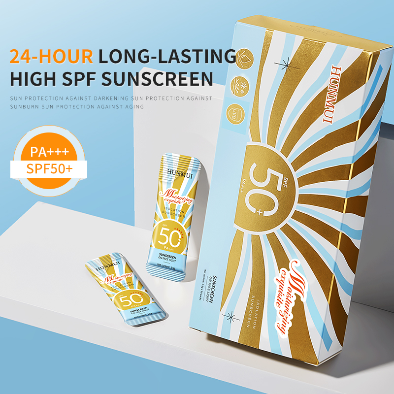 HUNMUI Bare Skin Isolation Sunscreen 1.5gx30 Packs