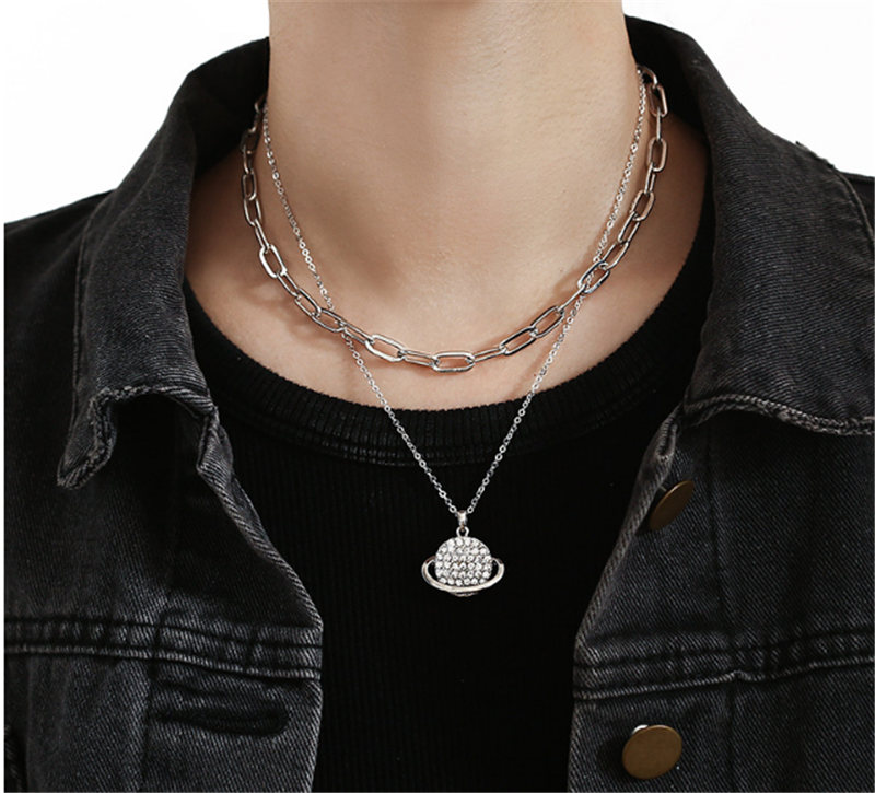 Clavicle Chain European And American Style Jewelry Exquisite Light Luxury Nebula