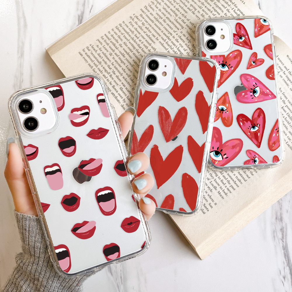 Japanese And Korean Love Full Print Mobile Phone Case Transparent - Image 2