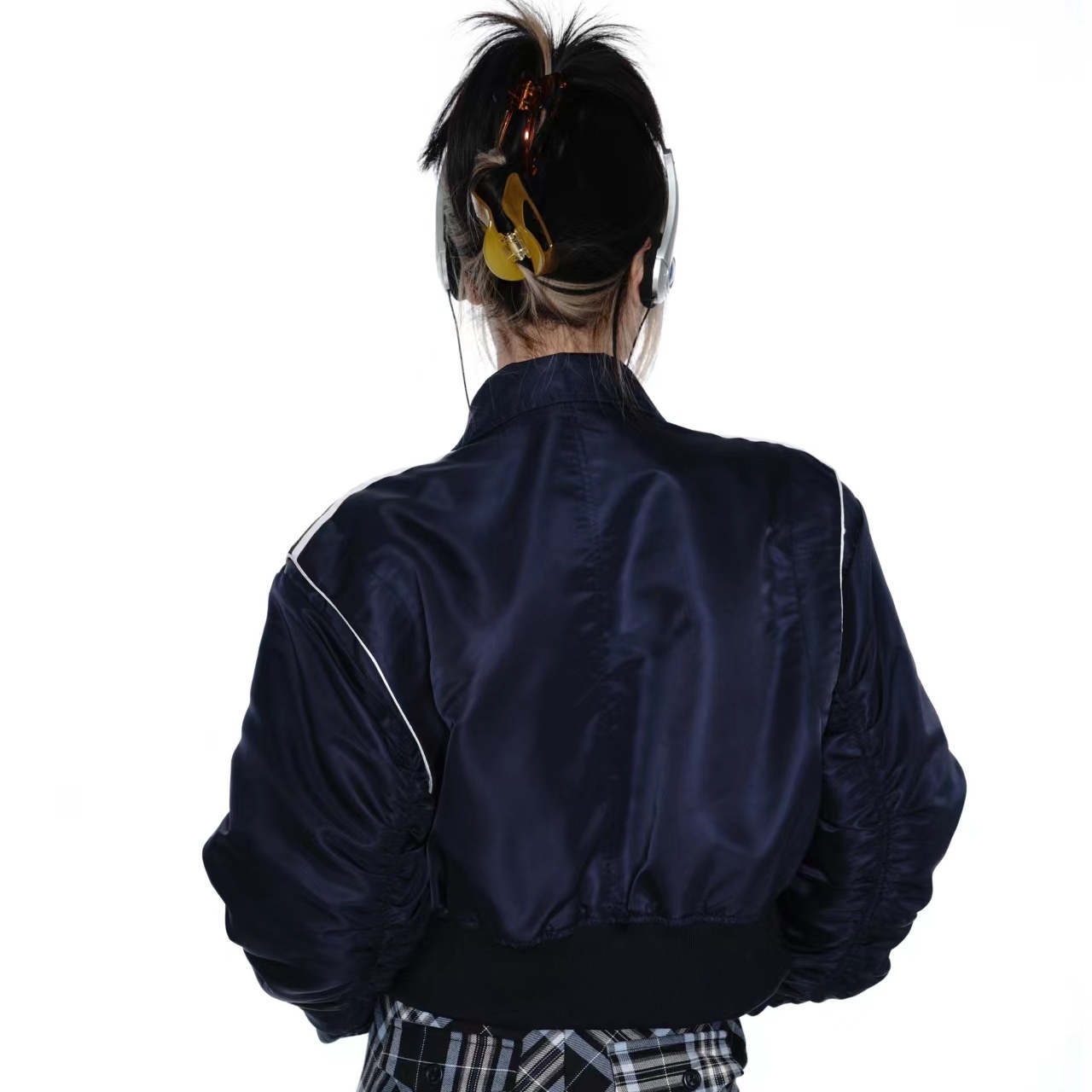 Title 7, Vintage Flight Jacket Thin Women