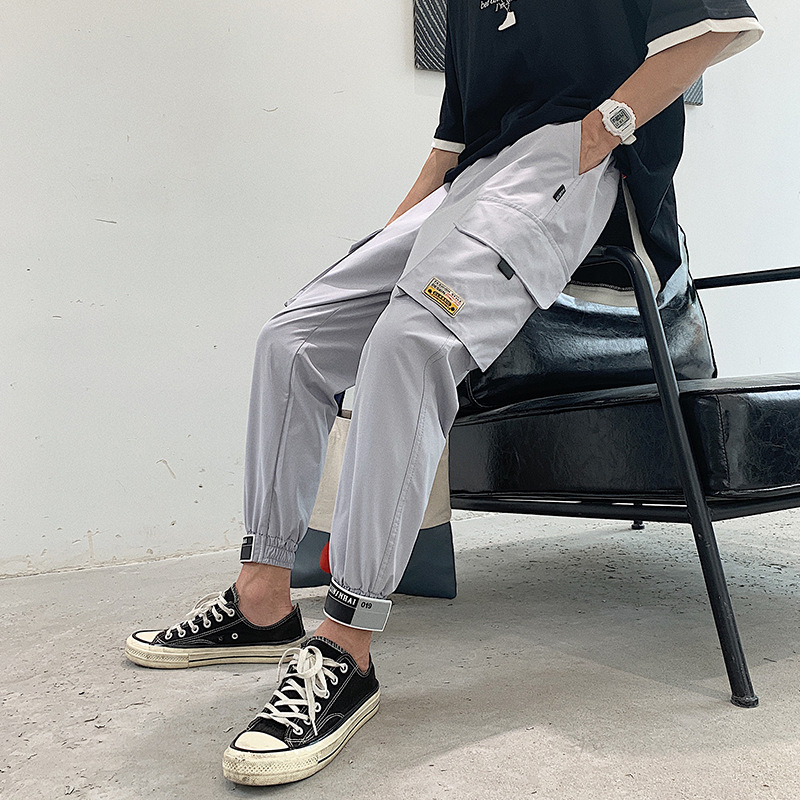 Students' Hip Hop Casual Pants Thickened