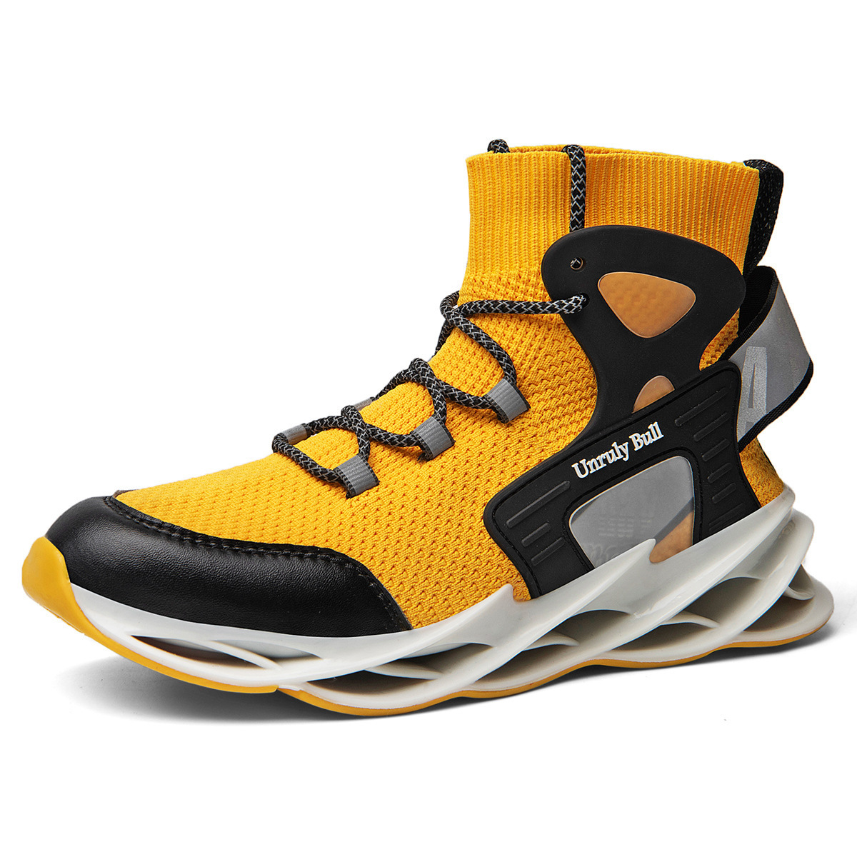 Title 4, High-top shoes mesh breathable sneakers