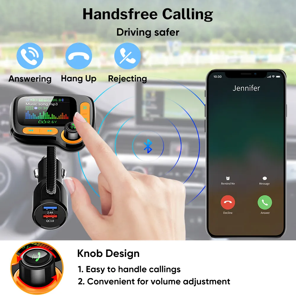 Car Bluetooth Multi-Function Player With Large Color Screen – image 3