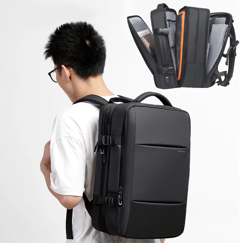 Foldable Large Capacity Business Backpack Men's Travel Bag Waterproof