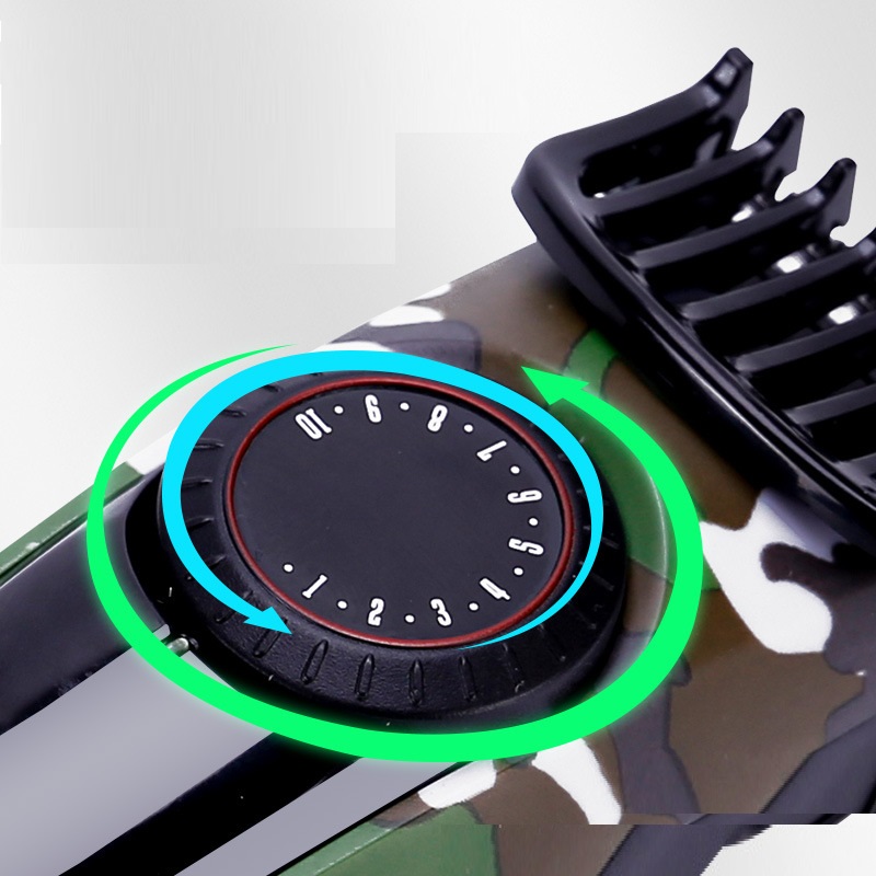 Household Intelligent Digital Display Multi Gear Length Comb Adjustable Electric Hairdresser