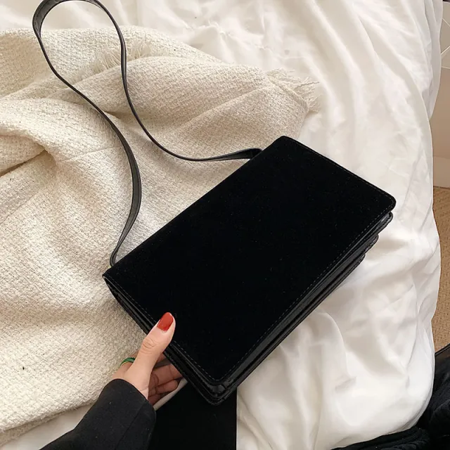 One shoulder Small Square Bag High Sense Black - Shop at LoveMi