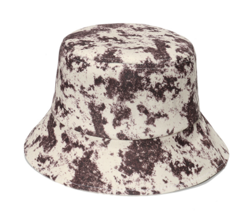 Spring And Summer Geometric Lattice Flowers Sun Female Fisherman Hat — foto 17